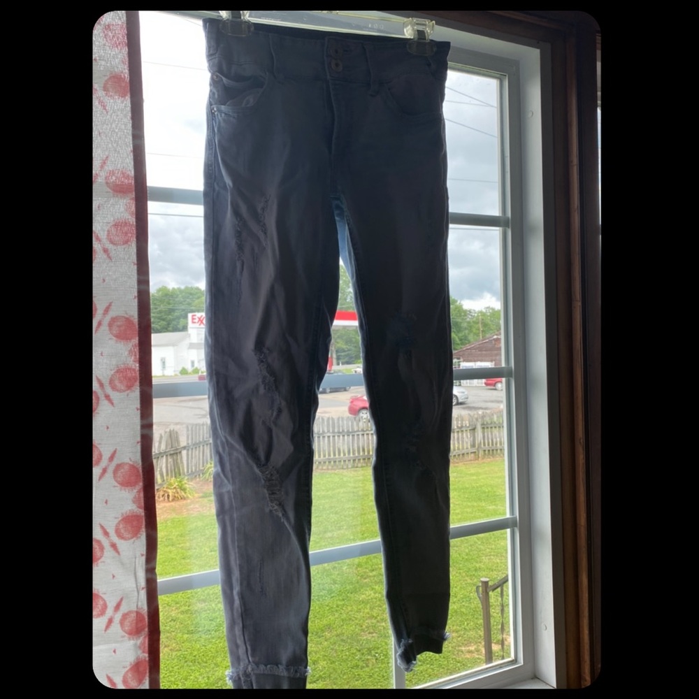 Mid-Rise Ankle Jeggings